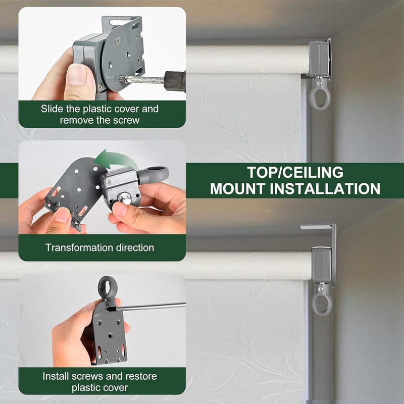 Lihopefe Universal Replacement Installation Accessories for Indoor/Outdoor Sunshade and Roller Blinds - Image 5